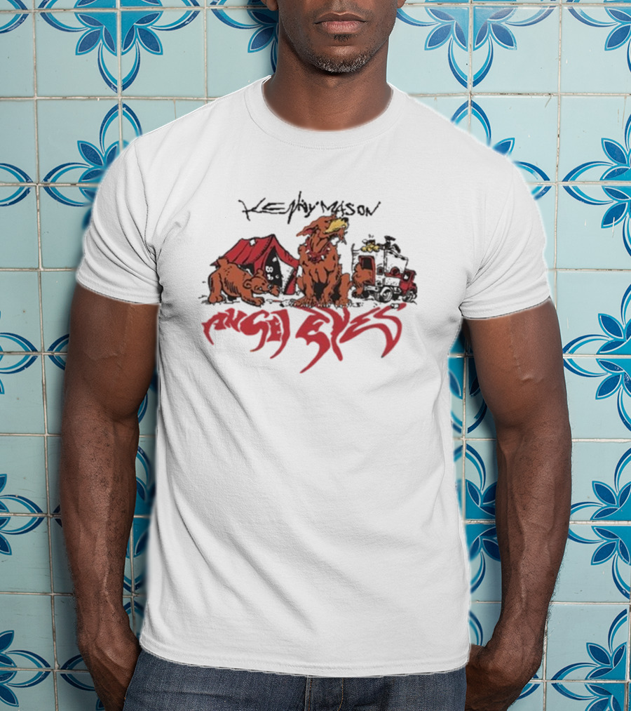 Kenny Mason Angel Eyes Dog Tent Truck T-Shirt