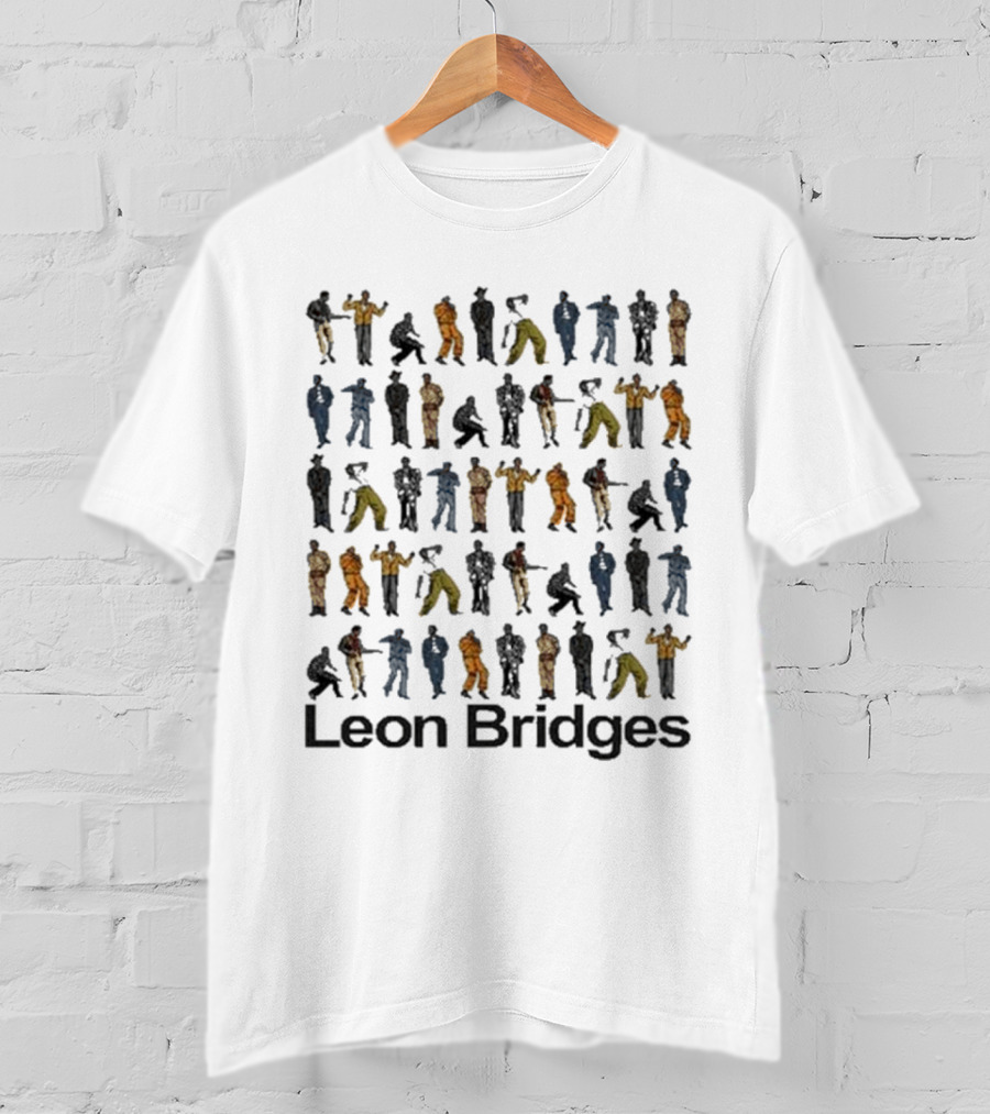 Leon Bridges Evolution Dance Figures T-Shirt