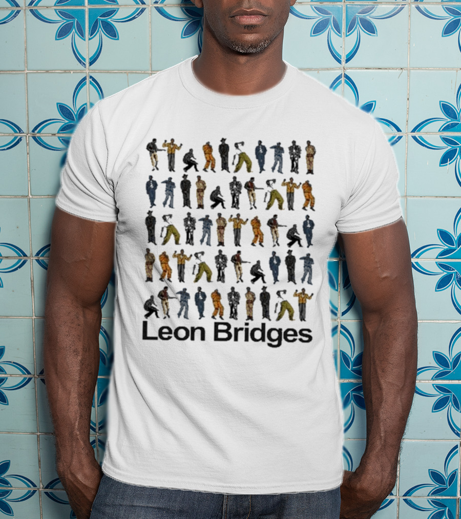 Leon Bridges Evolution Dance Figures T-Shirt