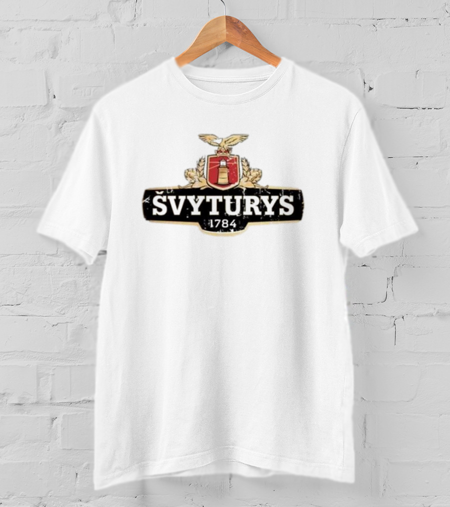 Svyturys 1784 Popular Beer Lager Alcohol Beverage Drink T-Shirt