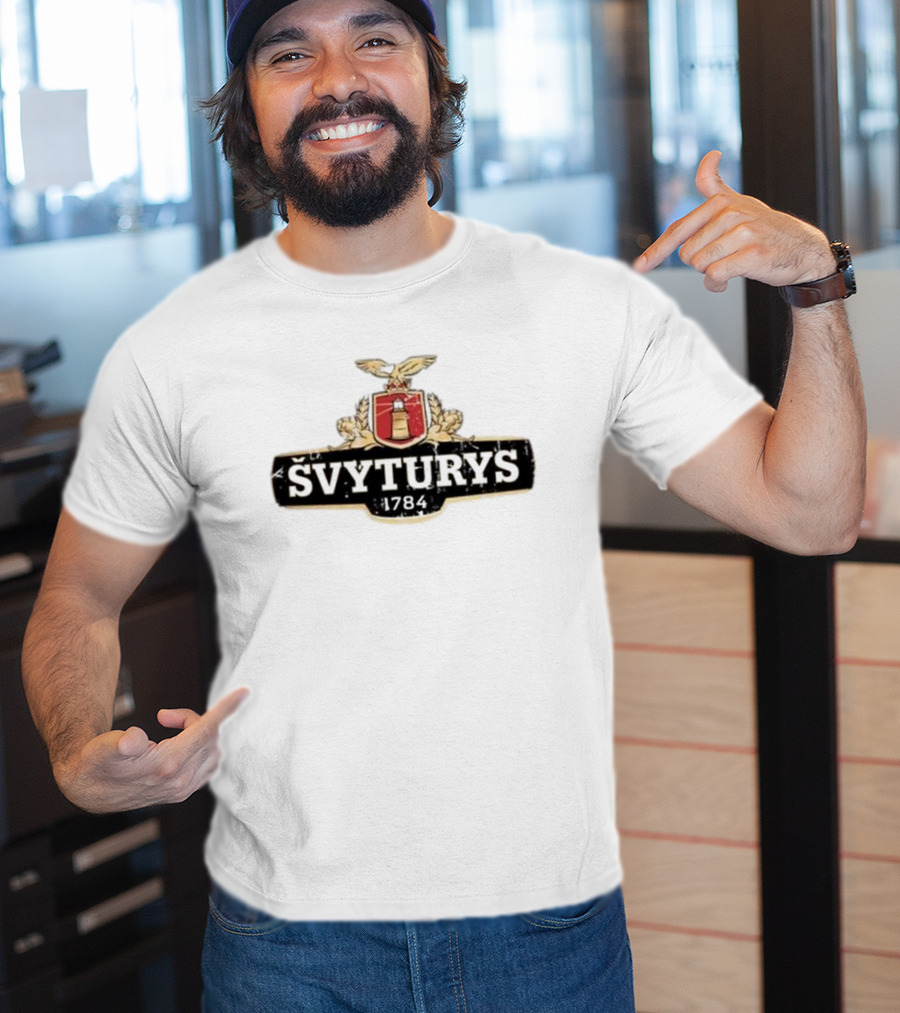 Svyturys 1784 Popular Beer Lager Alcohol Beverage Drink T-Shirt