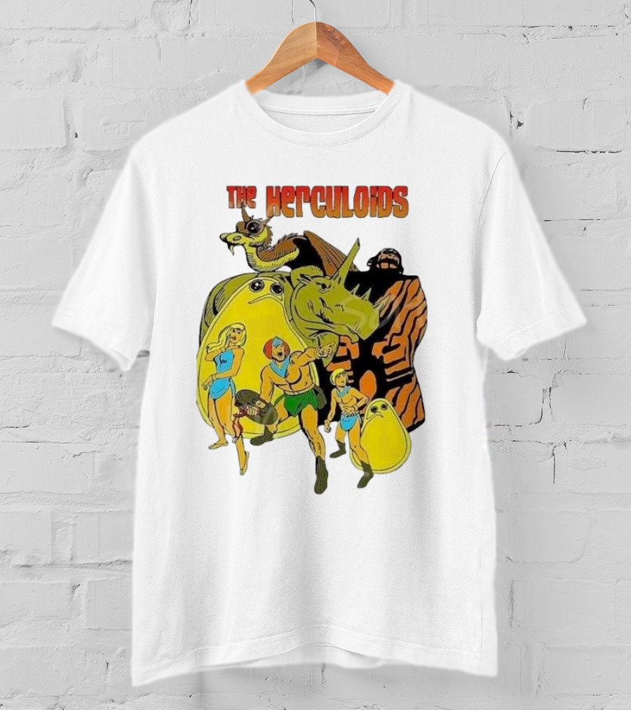 The Herculoids Classic Adventure Cartoon Characters T-Shirt