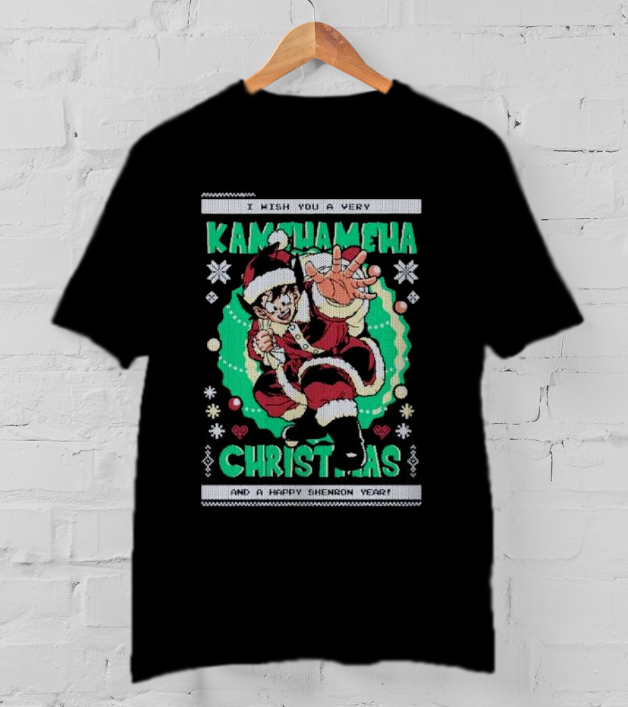 I Wish You A Very Kamehameha Christmas And A Happy Shenron Year T-Shirt