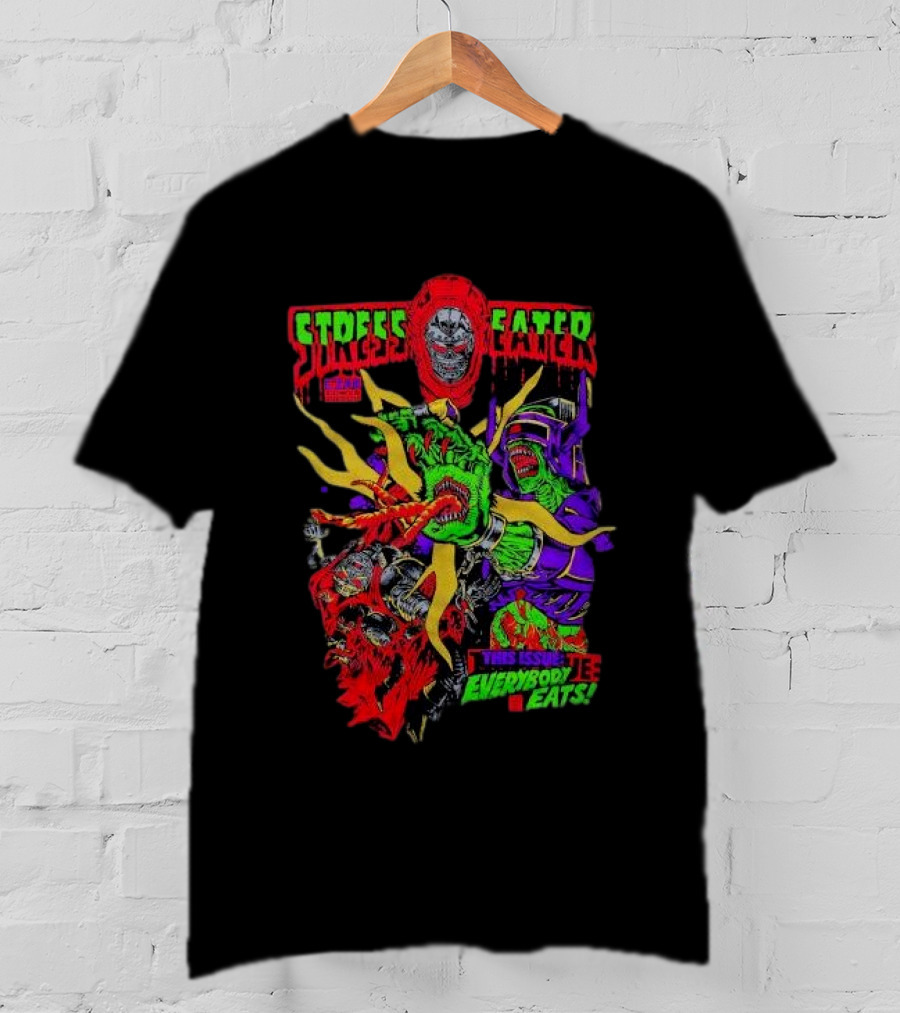 Stress Eater Graphic This Issue Everybody Eats Fierce T-Shirt