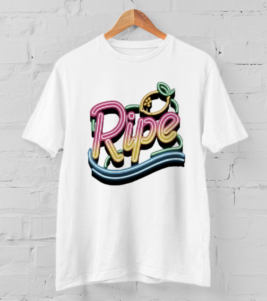 Ripe Neon Ribbed Fruit T-Shirt