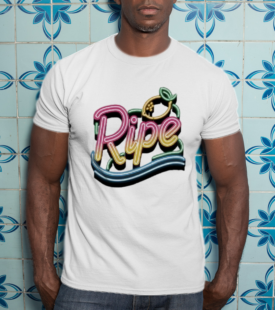 Ripe Neon Ribbed Fruit T-Shirt
