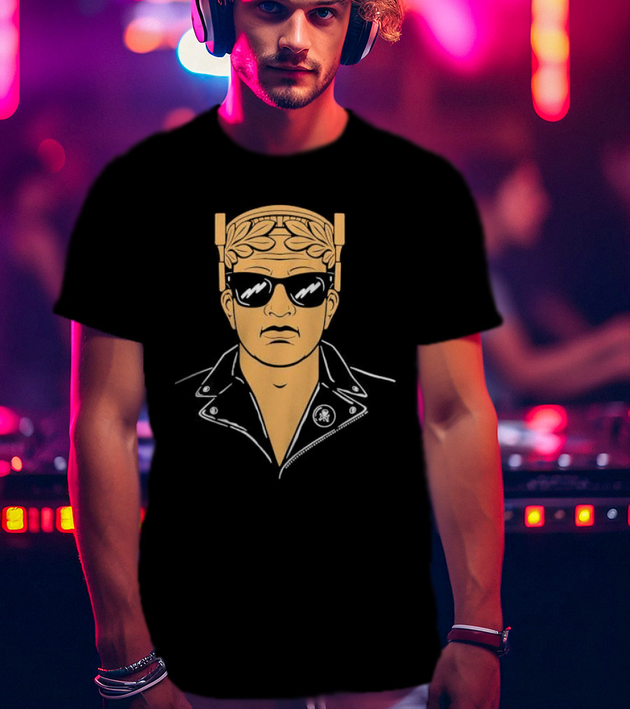 Cool Guardian Youth Roman Emperor Sunglasses Jacket T-Shirt