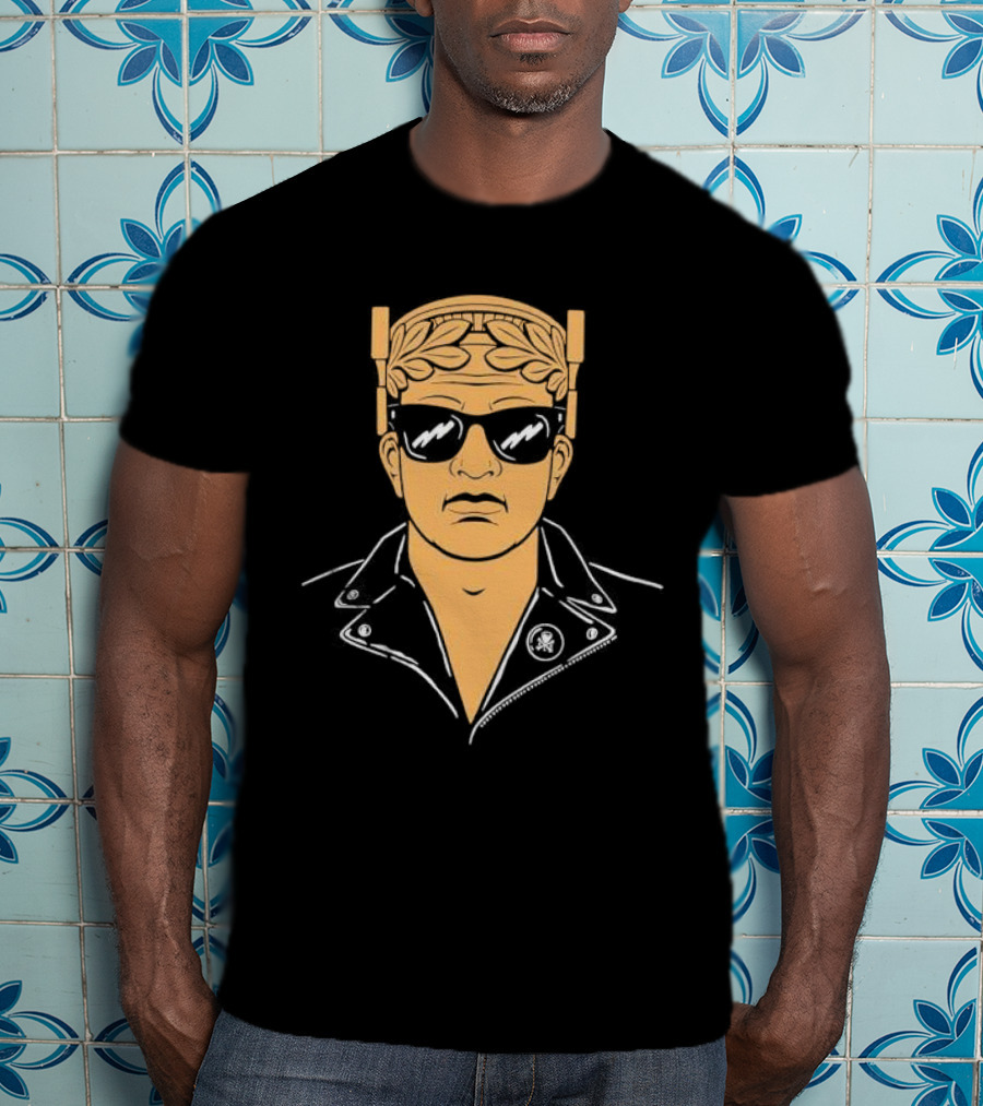 Cool Guardian Youth Roman Emperor Sunglasses Jacket T-Shirt