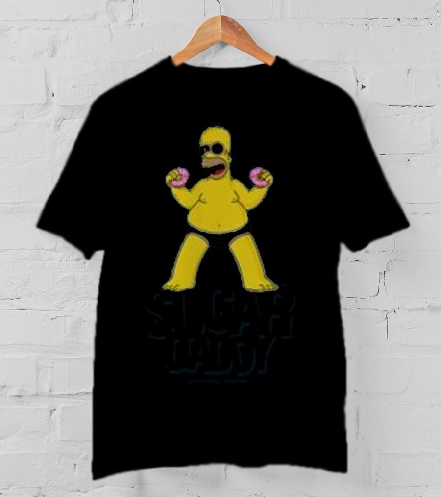 Homer Simpson Sugar Daddy Donuts T-Shirt