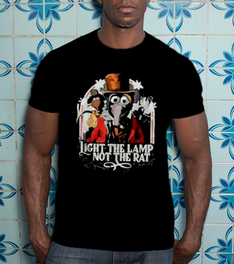 Light The Lamp Not The Rat The Muppet Christmas Carol Gonzo And Rizzo T-Shirt
