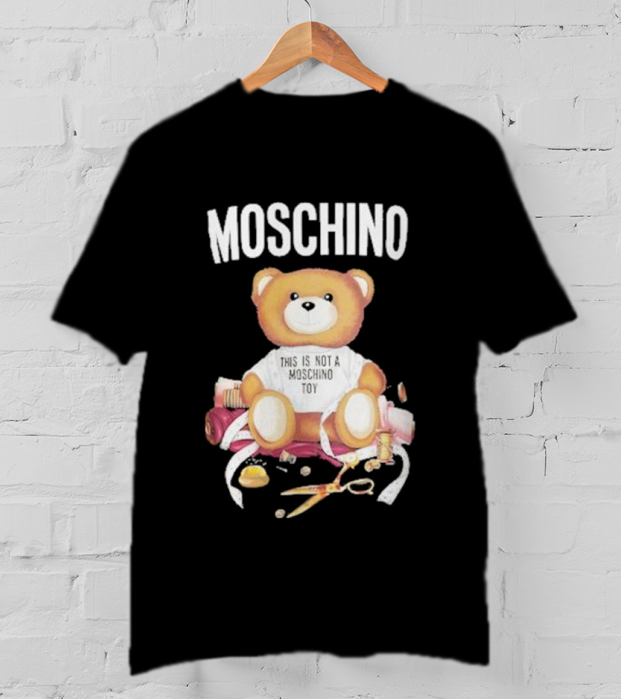 Moschino Teddy This Is Not A Moschino Toy Print T-Shirt