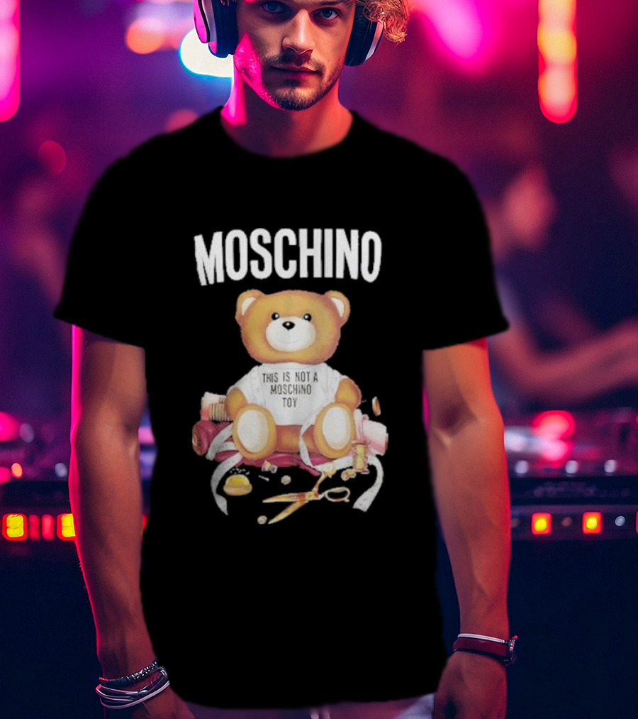 Moschino Teddy This Is Not A Moschino Toy Print T-Shirt