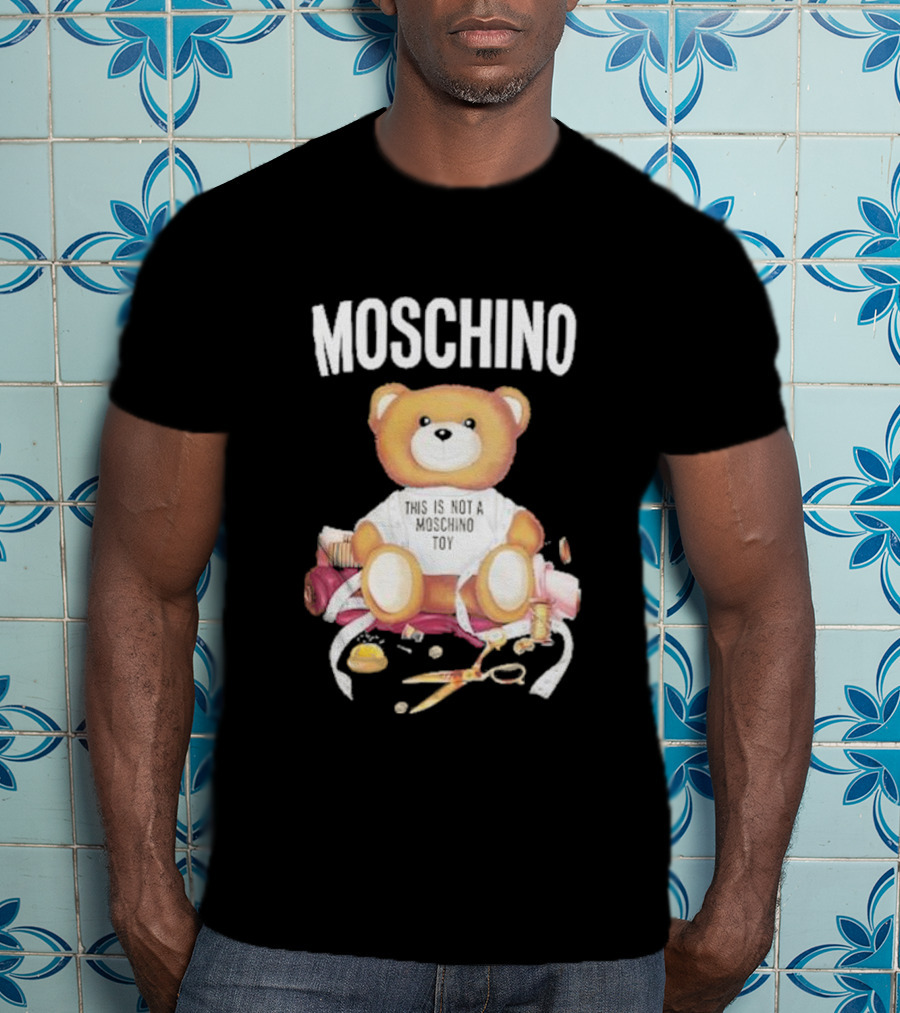 Moschino Teddy This Is Not A Moschino Toy Print T-Shirt