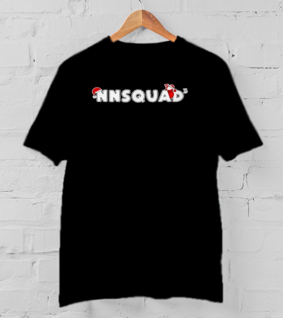 NNSQUAD Christmas Santa Hat And Beard T-Shirt