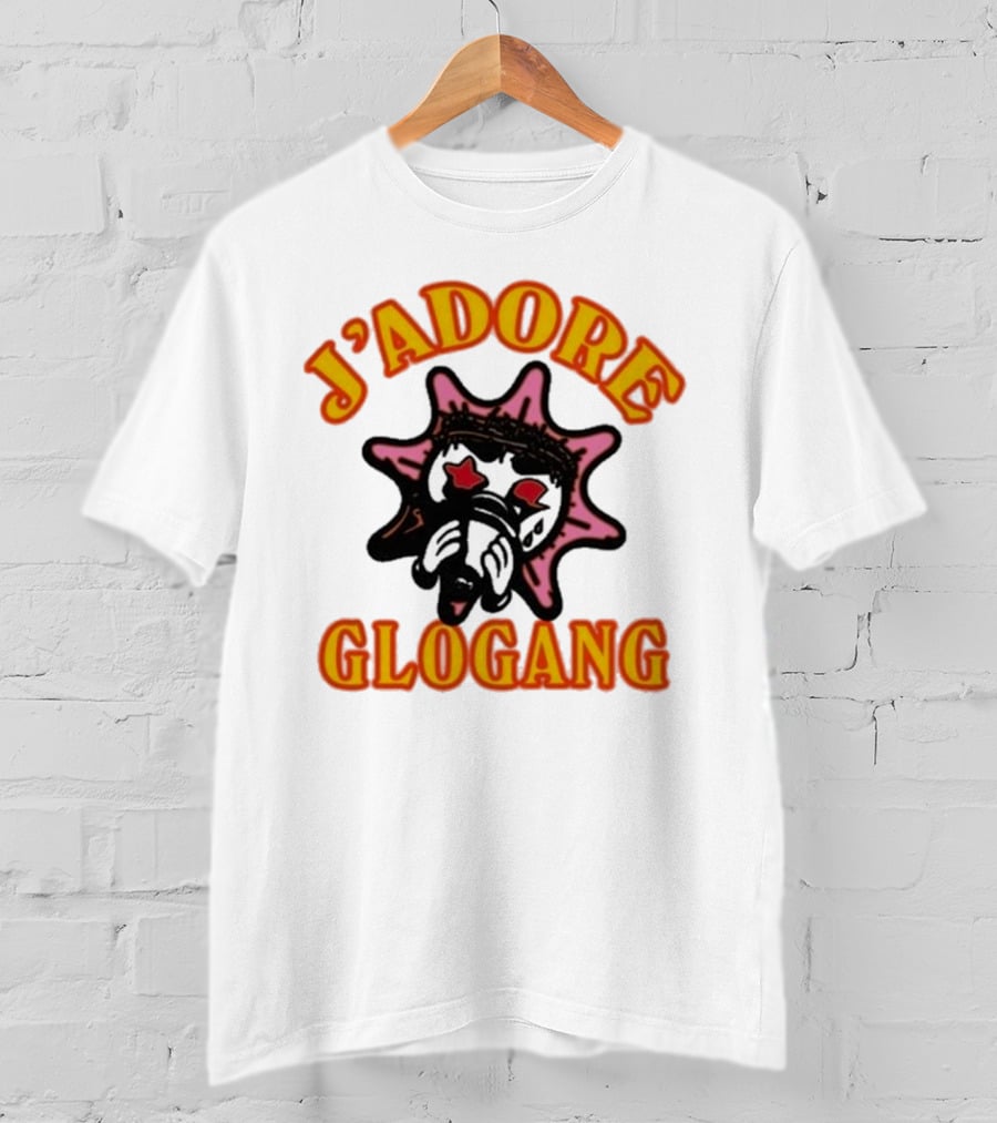 J’Adore Glogang Star Emoji Face T-Shirt