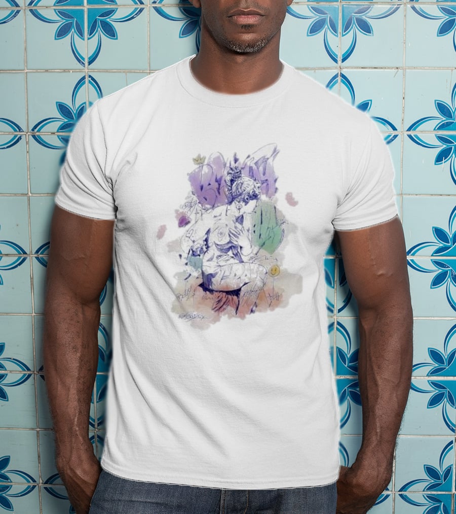 Pichiavo Venus Colorful Graffiti And Sketch Fusion T-Shirt