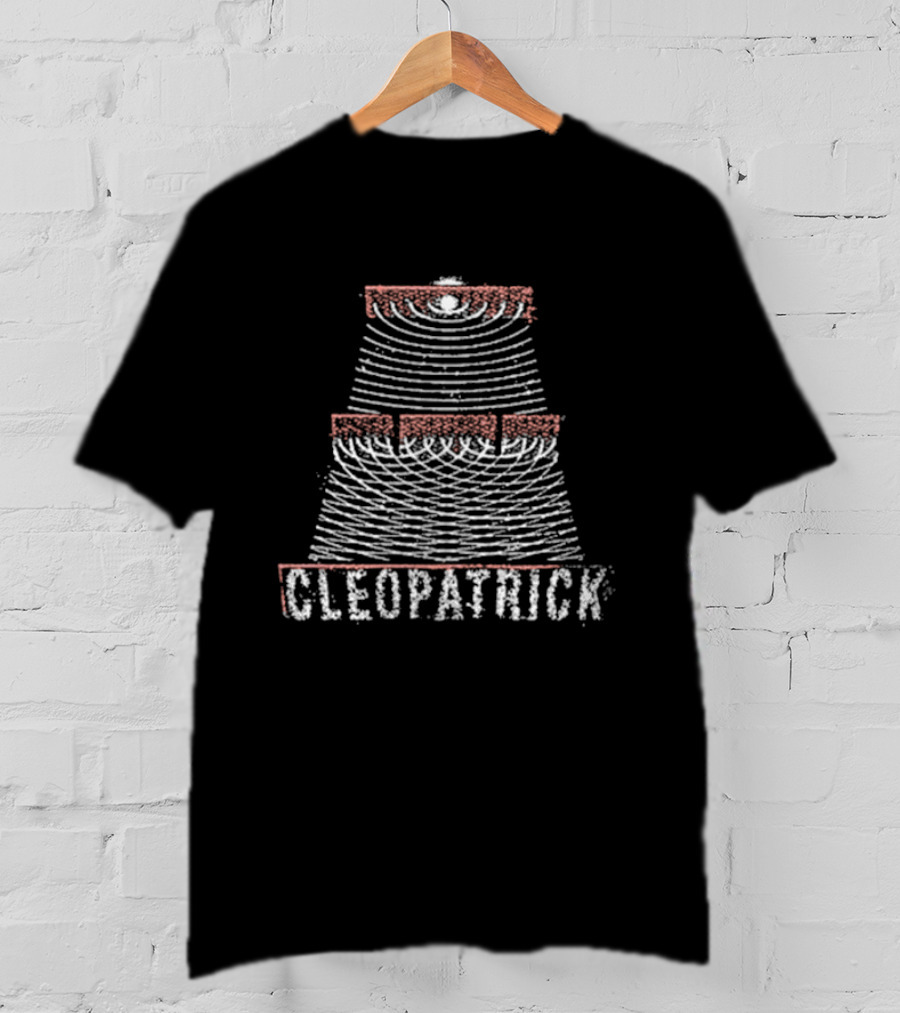 Cleopatrick Illusionary Waves Eye Pyramid T-Shirt