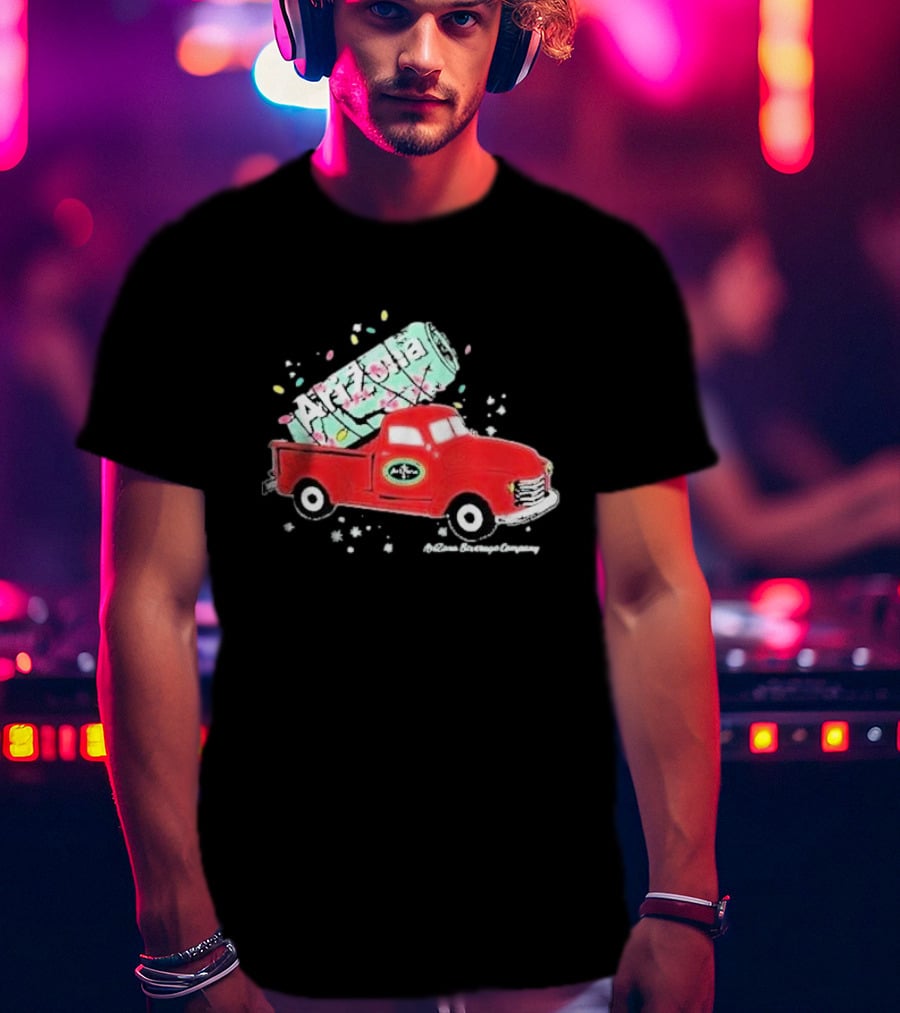 Arizona Beverage Company Holiday Truck T-Shirt