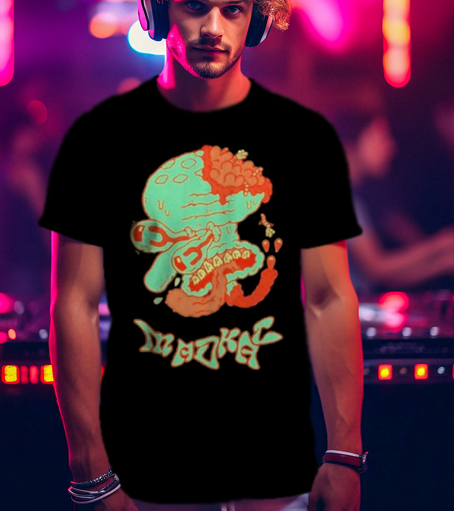 Madkat Ewww Calamardo Surreal Zombie Pop T-Shirt