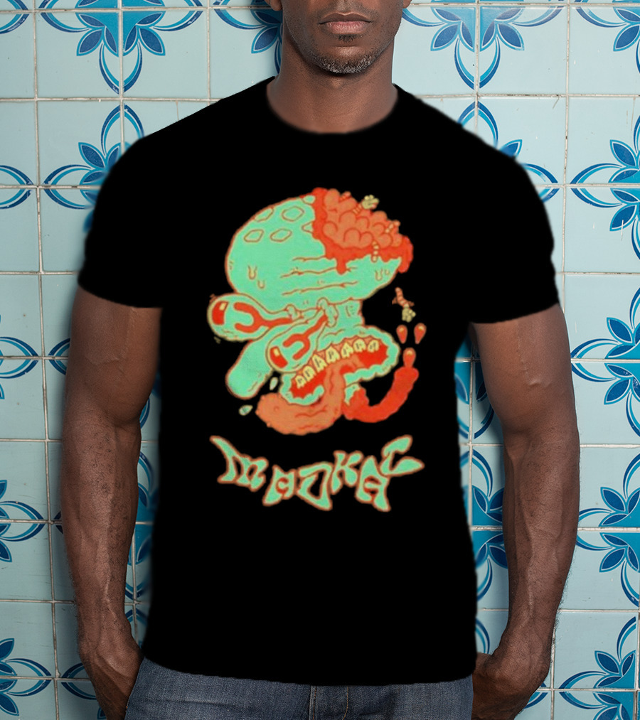Madkat Ewww Calamardo Surreal Zombie Pop T-Shirt