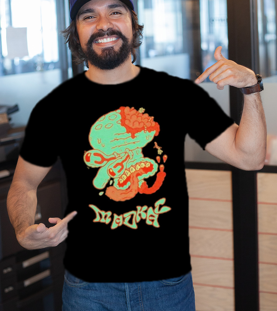 Madkat Ewww Calamardo Surreal Zombie Pop T-Shirt