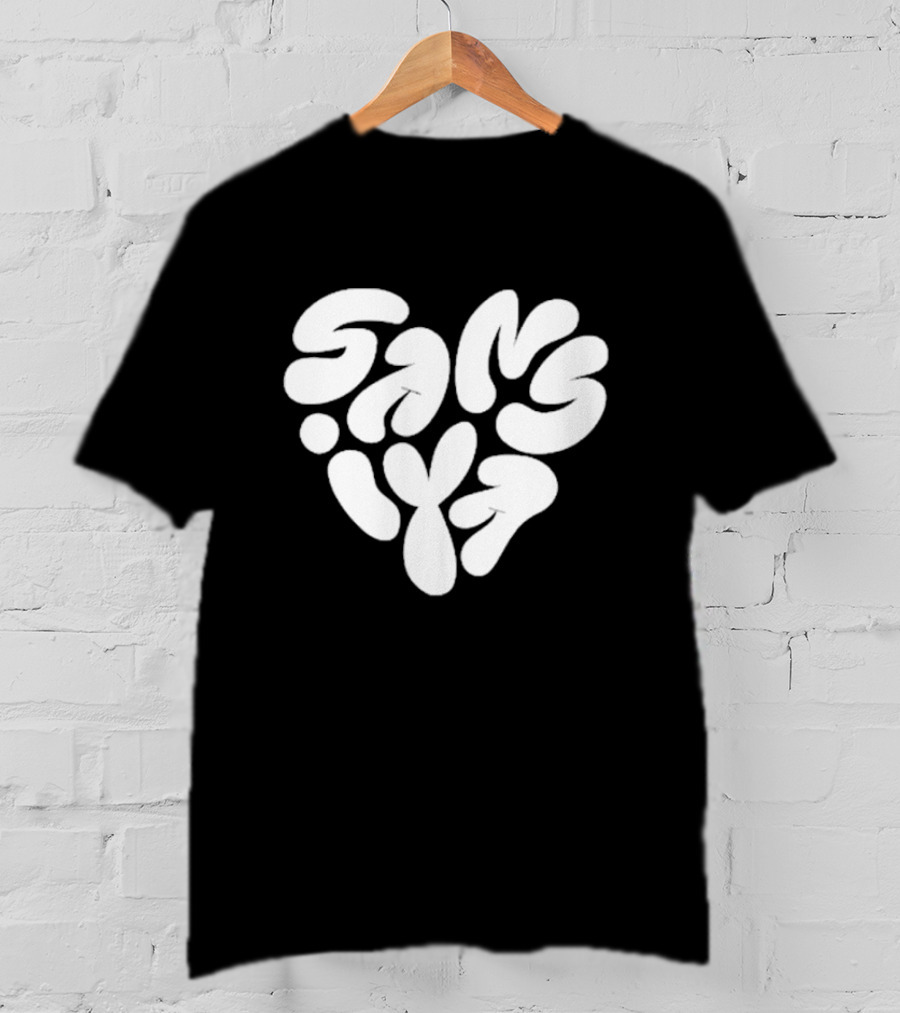 Thegrefg Saiyans Heart Logo Design Corazón Saiyans V.2 T-Shirt