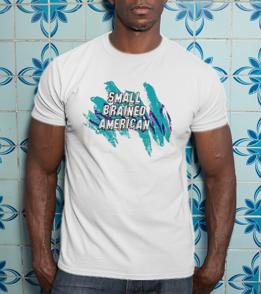 Small Brained American Vintage 90s Jazz Cup T-Shirt