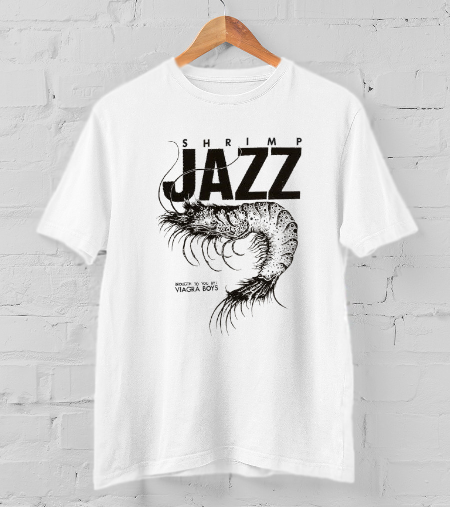 Shrimp Jazz Brought To You By Viagra Boys Vintage T-Shirt