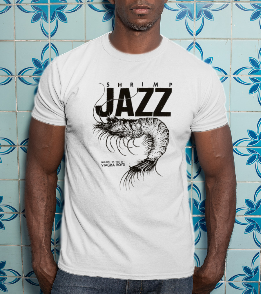 Shrimp Jazz Brought To You By Viagra Boys Vintage T-Shirt