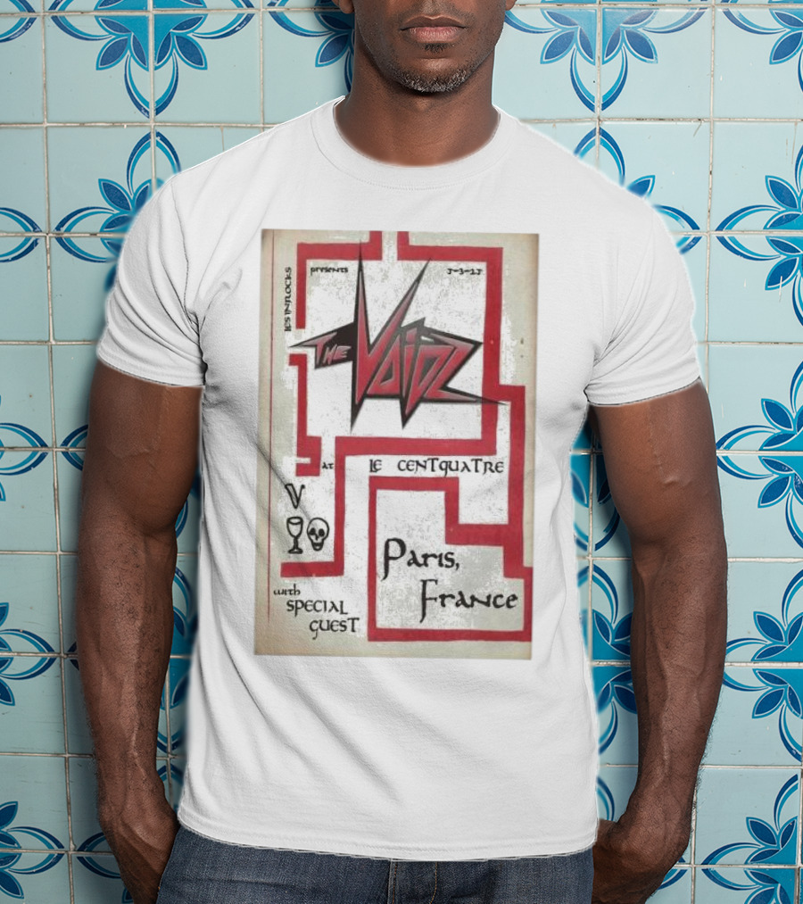 The Voidz Presents March 5 2025 Le Centquatre Paris France Special Guest T-Shirt