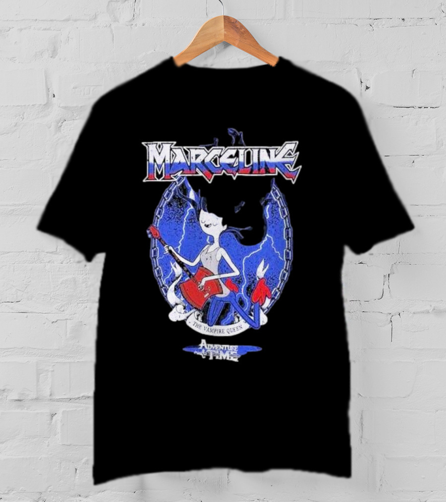 Marceline The Vampire Queen Adventure Time Metal Style Girls T-Shirt