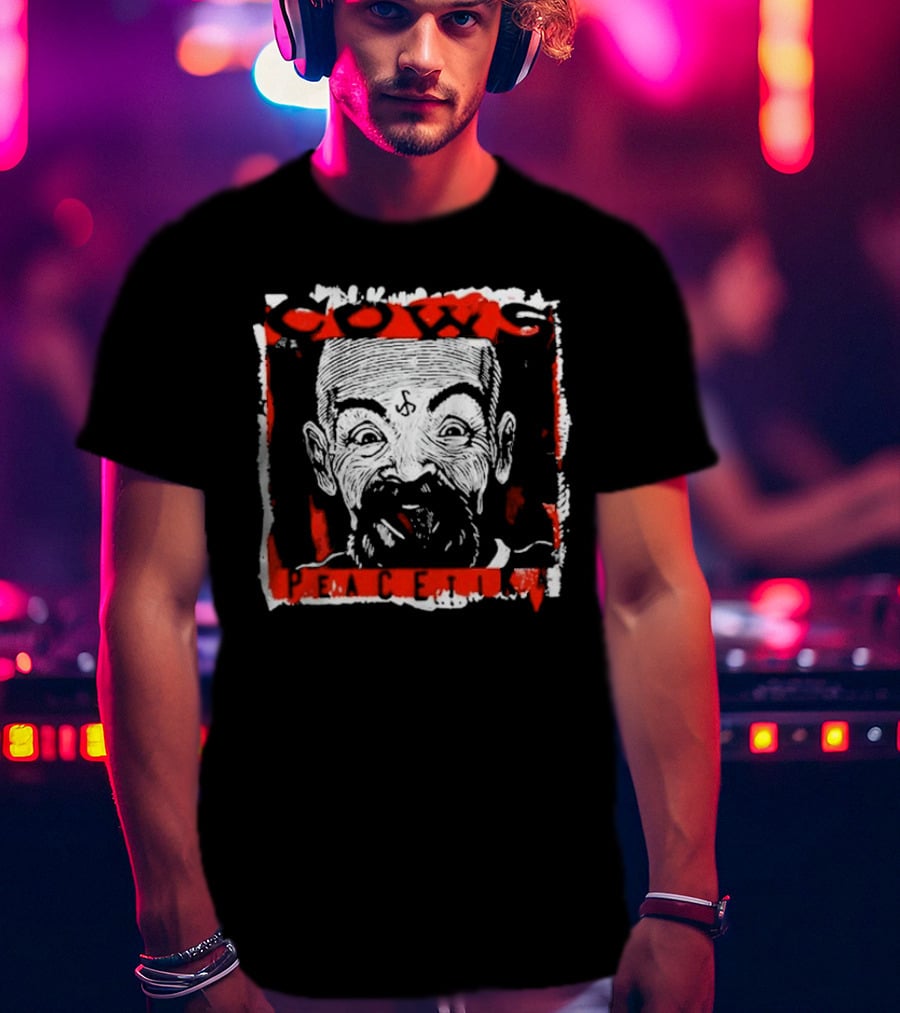 Cows Peacetika Frantic Face T-Shirt