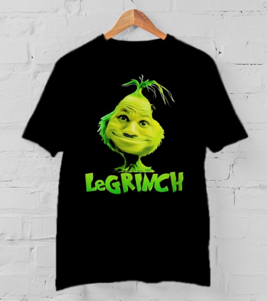 Le Grinch Green Character With Playful Expression T-Shirt