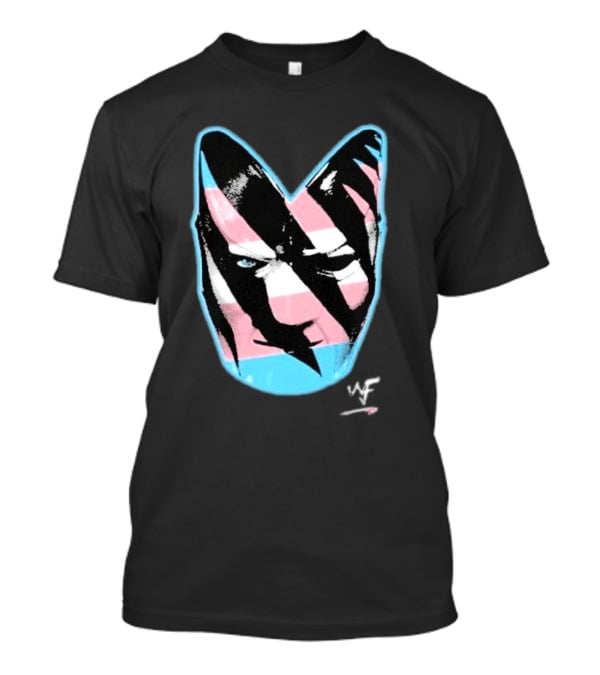 Mr. Liar Trane WF Trans Pride Wolverine Mask T-Shirt