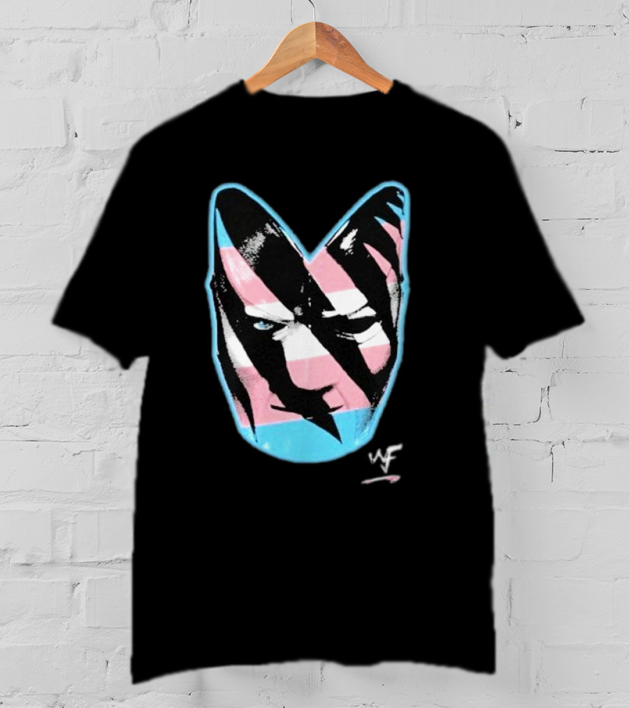 Mr. Liar Trane WF Trans Pride Wolverine Mask T-Shirt