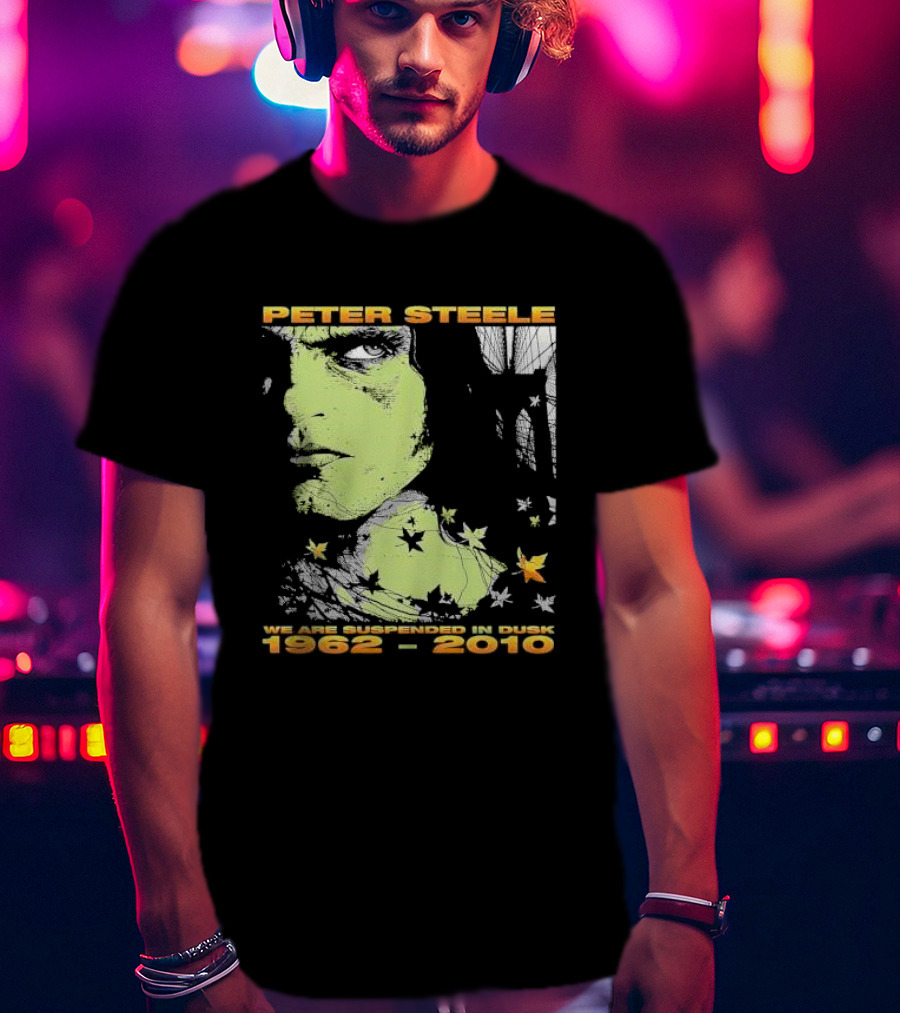 Peter Steele Type O Negative 1962-2010 We Are Suspended In Dusk T-Shirt