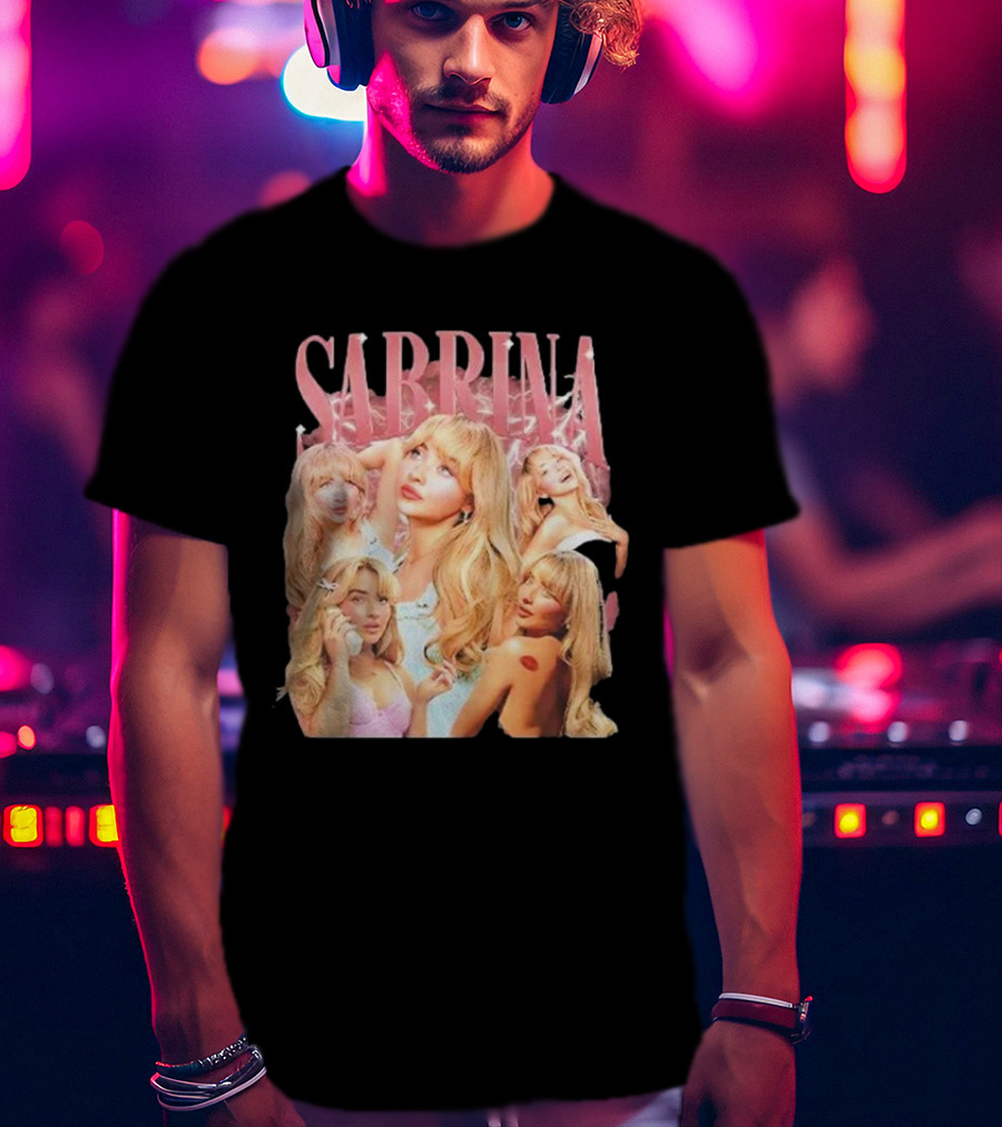 Sabrina Carpenter Collage T-Shirt