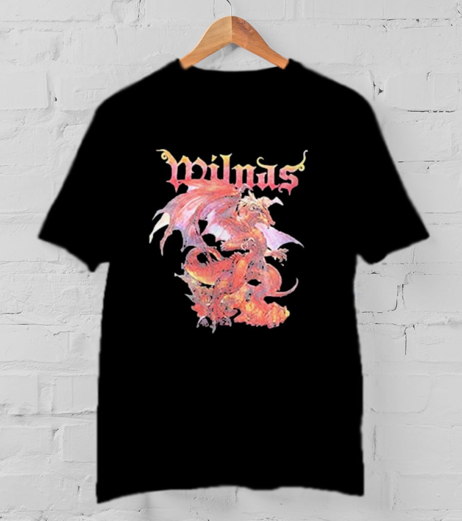 Wilnas Dragon Heavy Metal Fantasy T-Shirt