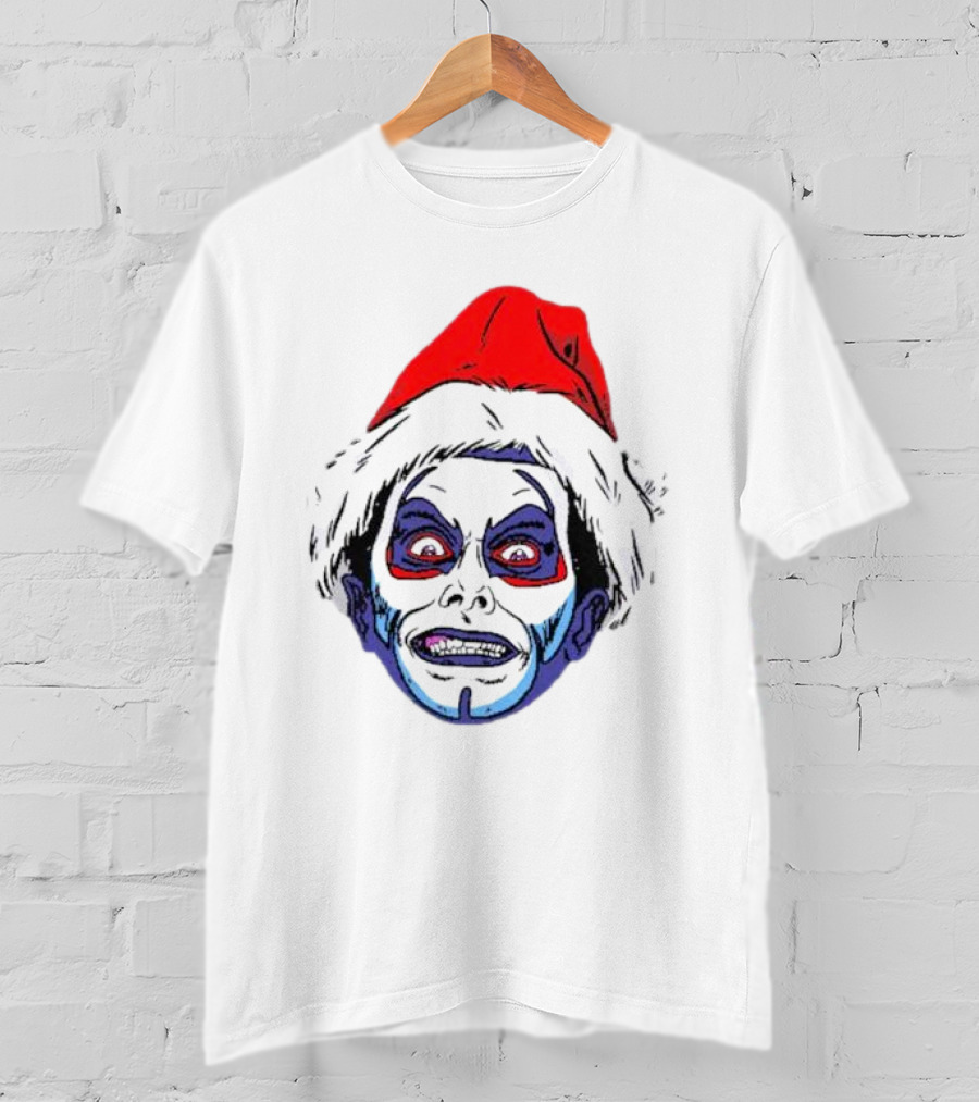 Danhausen Christmashausen Santa Face T-Shirt