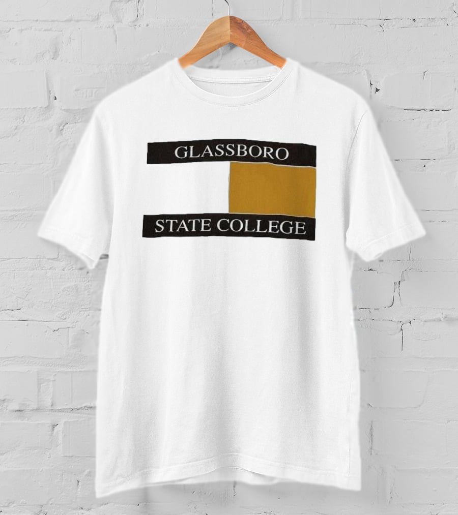 Glassboro State College Black And Gold Block T-Shirt