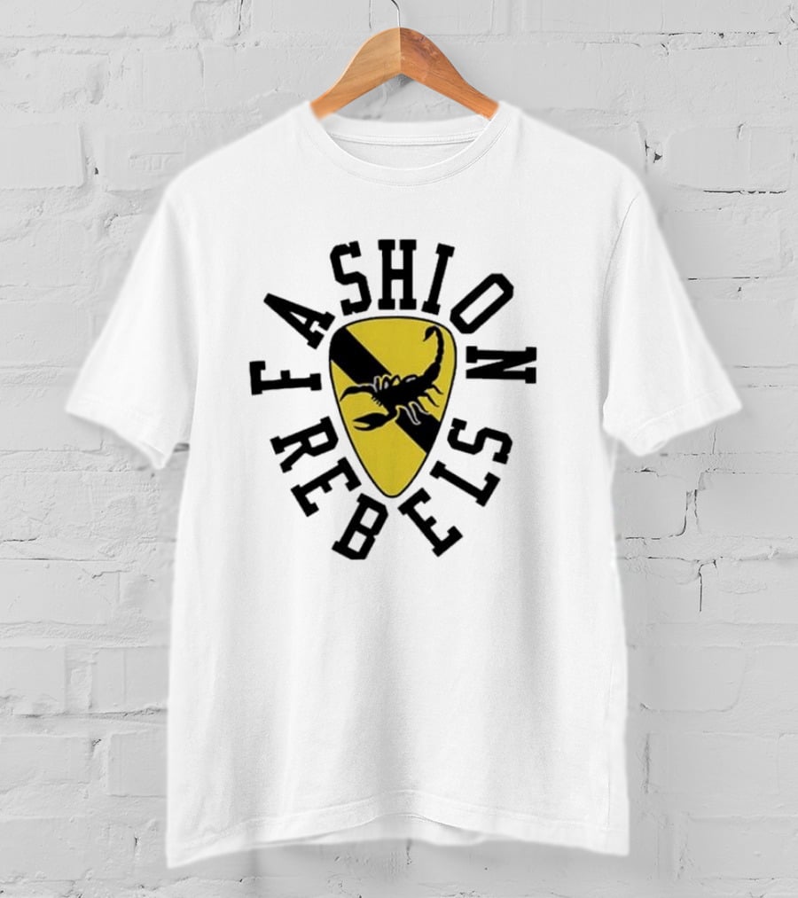 Fashion Rebels Mia Hall Loves The Kids Scorpion Shield T-Shirt