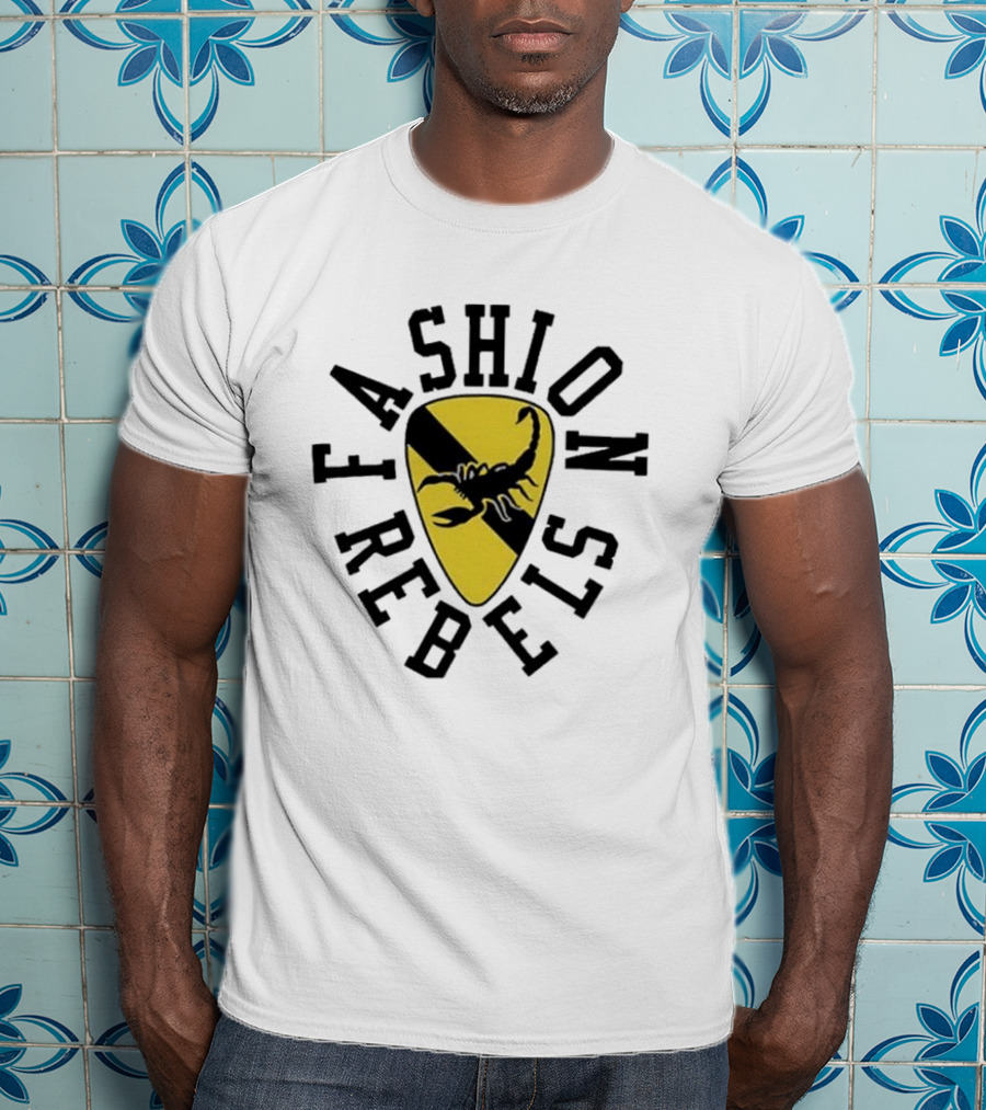 Fashion Rebels Mia Hall Loves The Kids Scorpion Shield T-Shirt