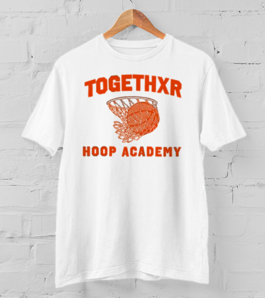 TOGETHXR Basketball Hoop Academy Logo T-Shirt
