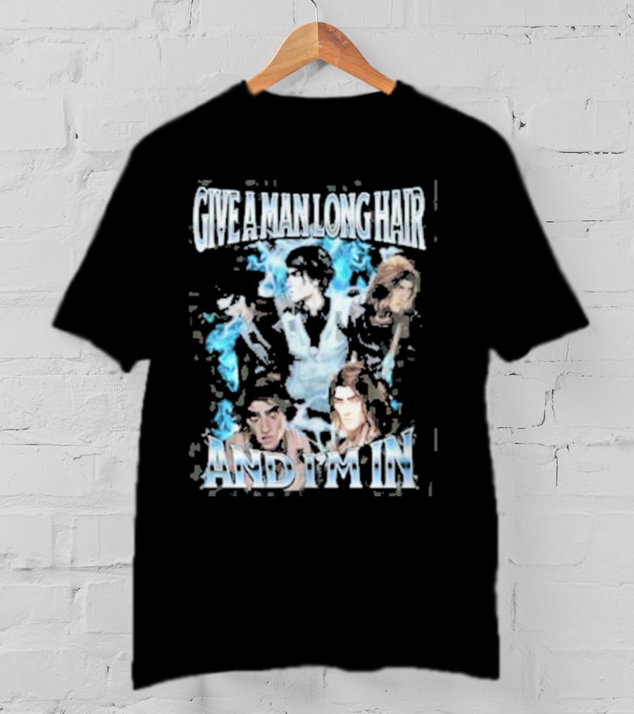 Give A Man Long Hair And I’m In Viktor Arcane Characters T-Shirt
