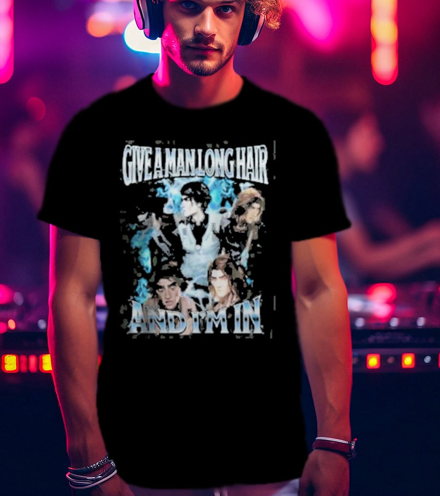 Give A Man Long Hair And I’m In Viktor Arcane Characters T-Shirt
