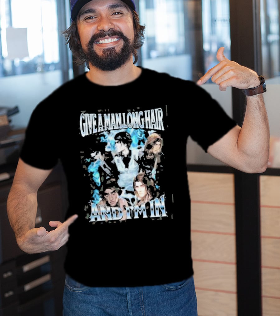 Give A Man Long Hair And I’m In Viktor Arcane Characters T-Shirt