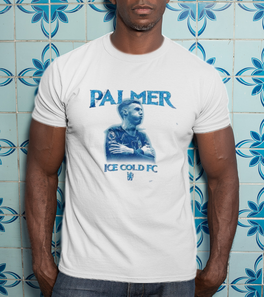 Chelsea Palmer Ice Cold FC Football Blue Vibe T-Shirt