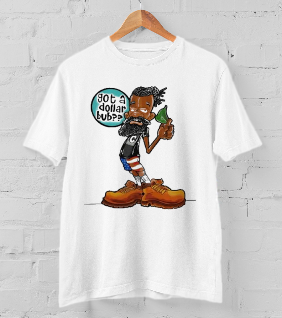 Got A Dollar Bub American Flag Pants Big Shoes T-Shirt