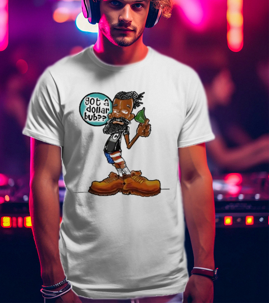 Got A Dollar Bub American Flag Pants Big Shoes T-Shirt
