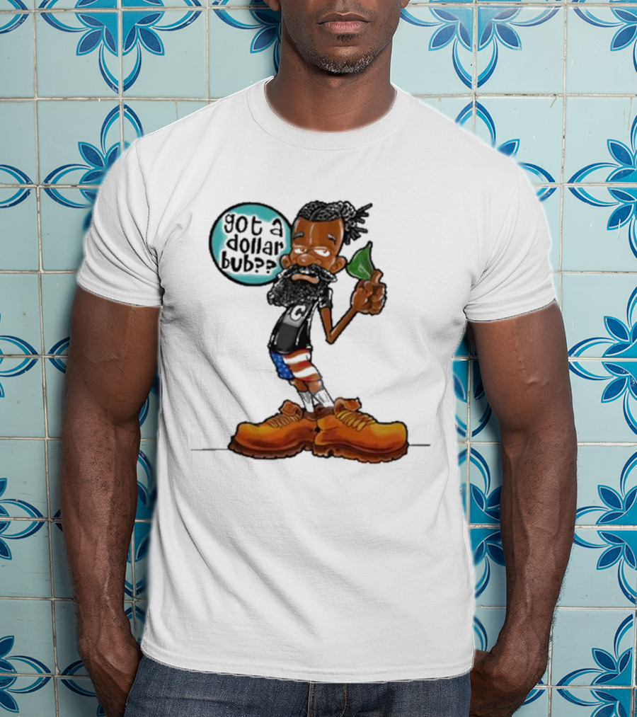 Got A Dollar Bub American Flag Pants Big Shoes T-Shirt